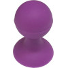 Hurtel Phone holder with a round head - purple - (Silicone round head holder for mobile purple)