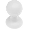 Hurtel Phone holder with a round head - white - (Silicone round head holder for mobile white)