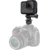 Hurtel Phone/Sports Camera Holder with Adapter - Black - (Cold shoe camera mount)