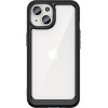 Hurtel Reinforced case with flexible frame for iPhone 15 Plus Outer Space - black - (Outer Space Case IPHONE 15 PLUS BLACK)