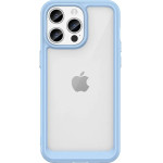 Hurtel Reinforced case with flexible frame for iPhone 15 Pro Outer Space - blue - (Outer Space Case IPHONE 15 PRO BLUE)