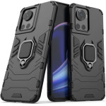 Hurtel Ring Armor armored hybrid case cover + magnetic holder for OnePlus Ace black - (Ring Armor ONEPLU ACE 5G)