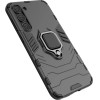 Hurtel Ring Armor case for Samsung Galaxy S23+ armored cover magnetic holder ring black - (Ring Armor Samsung S23 Plus Black)