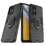 Hurtel Ring Armor tough hybrid case cover + magnetic holder for OnePlus Nord N20 5G black - (Ring Armor ONEPLUS NORD N20 5G)