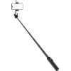 Hurtel Selfie stick WC12YDS 1.3m aluminum alloy telescopic tripod with dual lamp and phone holder - black