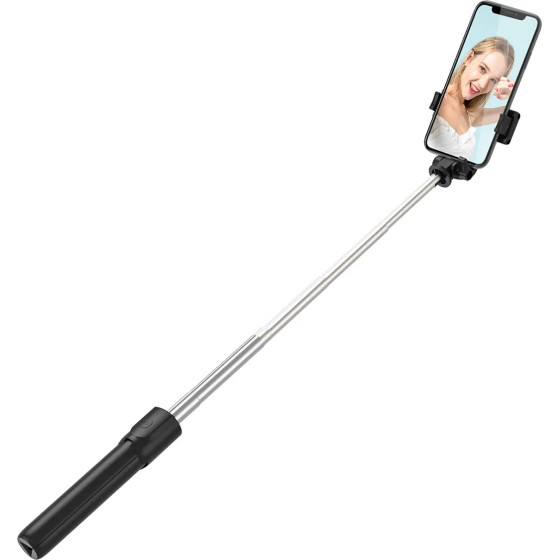 Hurtel Selfie stick WRY1S telescopic tripod 0.7m for phone - black