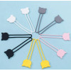 Hurtel Silicone cable reel - black - (Silicone cable winder black)