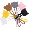 Hurtel Silicone cable reel - black - (Silicone cable winder black)