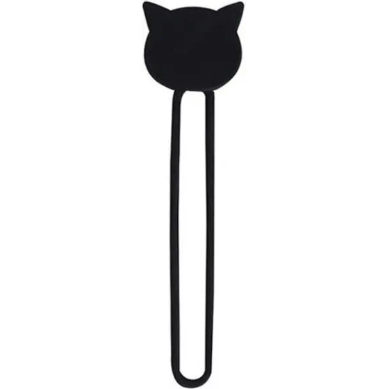 Hurtel Silicone cable reel - black - (Silicone cable winder black)
