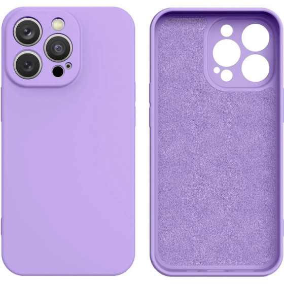 Hurtel Silicone case for Samsung Galaxy A14 5G / Galaxy A14 silicone case purple - (SILICONE CASE SAMSUNG A14 5G PURPLE (22))