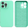 Hurtel Silicone case for Samsung Galaxy A14 5G / Galaxy A14 silicone cover mint green - (SILICONE CASE SAMSUNG A14 5G MINT GREEN (3))