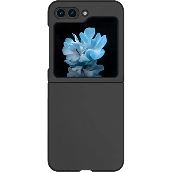 Hurtel Silicone Case for Samsung Galaxy Z Flip 6 - black - (Silicone Case SAM Z Flip 6 Black)