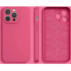 Hurtel Silicone case iPhone 14 Plus silicone case fuchsia - (SILICONE CASE IPHONE 14 Plus FUSHIA (21))