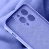 Hurtel Silicone case iPhone 14 Plus silicone cover light blue - (SILICONE CASE IPHONE 14 Plus LILAC PURPLE (7))