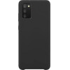 Hurtel Silicone Case Soft Flexible Rubber Cover for Samsung Galaxy A03s black - (Silicone Case Samsung A03S Black)