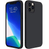 Hurtel Silicone Case Soft Flexible Rubber Cover for Xiaomi Redmi Note 10 5G / Poco M3 Pro black - (Silicone Case Xiaomi Redmi Note 10 5G / Poco M3 PRO 5G Black)