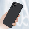 Hurtel Silicone Case Soft Flexible Rubber Cover for Xiaomi Redmi Note 10 5G / Poco M3 Pro black - (Silicone Case Xiaomi Redmi Note 10 5G / Poco M3 PRO 5G Black)