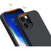 Hurtel Silicone Case Soft Flexible Rubber Cover for Xiaomi Redmi Note 10 5G / Poco M3 Pro black - (Silicone Case Xiaomi Redmi Note 10 5G / Poco M3 PRO 5G Black)