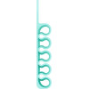 Hurtel Silicone office organizer - mint - (Silicone Desktop Hub Cable Winder Organizer nordic green)