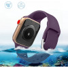 Hurtel Silicone Strap APS Silicone Band for Watch 9 / 8 / 7 / 6 / 5 / 4 / 3 / 2 / SE (41 / 40 / 38mm) Strap Watch Bracelet Mint - (Silicone Strap Model APS-32 Apple Watch 3/4/5/6/SE/7 38/40/41 Mint Green)
