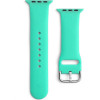 Hurtel Silicone Strap APS Silicone Band for Watch Ultra / 9 / 8 / 7 / 6 / 5 / 4 / 3 / 2 / SE (49 / 45 / 44 / 42mm) Strap Watch Bracelet Mint - (Silicone Strap Model APS-32 Apple Watch 3/4/5/6/SE/7 42/44/45 Mint Green)