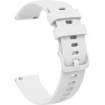 Hurtel Silicone Strap for Huawei Watch GT2 / GT3 42mm - White