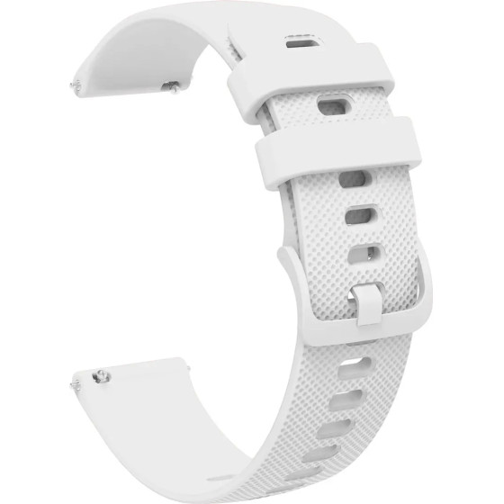 Hurtel Silicone Strap for Huawei Watch GT2 / GT3 42mm - White