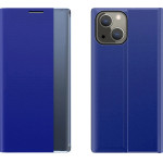 Hurtel Sleep Case Bookcase Type Case with Smart Window for iPhone 13 mini blue - (New Sleep Case iPhone 13 Mini 5,4 Blue)