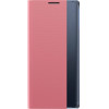Hurtel Sleep Case Bookcase Type Case with Smart Window for iPhone 13 Pro pink - (New Sleep Case iPhone 13 Pro 6,1 Pink)