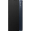Hurtel Sleep Case Bookcase Type Case with Smart Window for Samsung Galaxy A22 4G black - (New Sleep Case Samsung A22 4G Black)