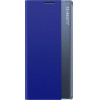 Hurtel Sleep Case Bookcase Type Case with Smart Window for Samsung Galaxy A22 4G blue - (New Sleep Case Samsung A22 4G Blue)