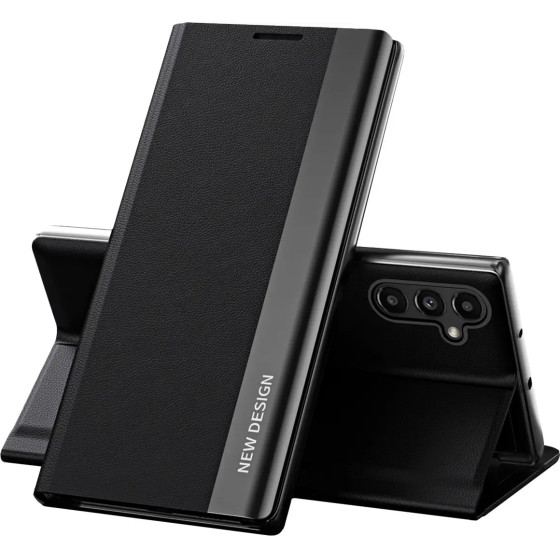 Hurtel Sleep Case Pro case for Samsung Galaxy A13 with flip stand black - (Sleep Case Pro Samsung A13 Black)