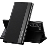 Hurtel Sleep Case Pro case for Samsung Galaxy S23+ with flip stand black - (Sleep Case Pro Samsung S23 Plus Black)