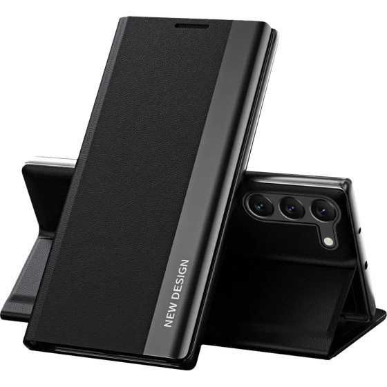 Hurtel Sleep Case Pro case for Samsung Galaxy S23+ with flip stand black - (Sleep Case Pro Samsung S23 Plus Black)