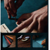 Hurtel Sleep Case Pro case for Samsung Galaxy S23+ with flip stand blue - (Sleep Case Pro Samsung S23 Plus Blue)