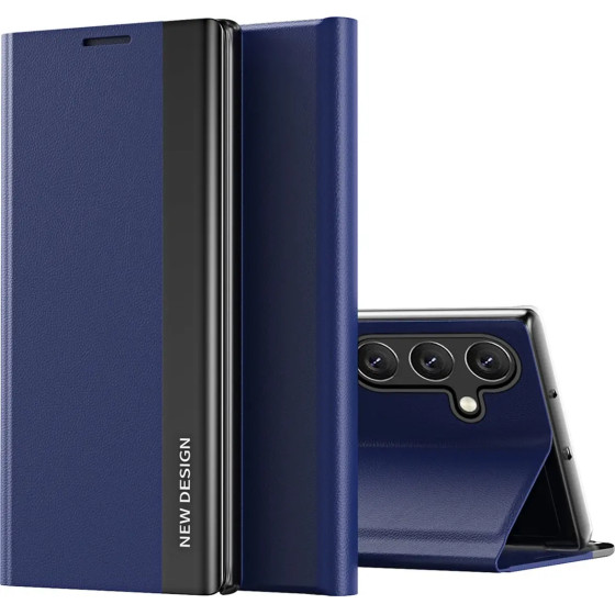 Hurtel Sleep Case Pro Cover with Flip and Stand for Samsung Galaxy A56 - Blue - (Sleep Case Pro Samsung Galaxy A56 Blue)