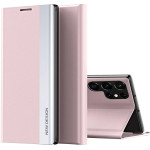 Hurtel Sleep Case Pro Samsung Galaxy S25 Ultra Case with Flip and Stand - Pink - (Sleep Case Pro Samsung Galaxy S25 Ultra Pink)