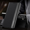 Hurtel Sleep Case Pro Samsung Galaxy S25+ Case with Flip and Stand - Black - (Sleep Case Pro Samsung Galaxy S25+ Black)