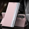 Hurtel Sleep Case Pro Samsung Galaxy S25+ Case with Flip and Stand - Pink - (Sleep Case Pro Samsung Galaxy S25+ Pink)
