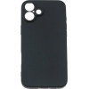 Hurtel Soft Case for iPhone 16 Plus - black - (Soft Case for iPhone 16 Plus Black)