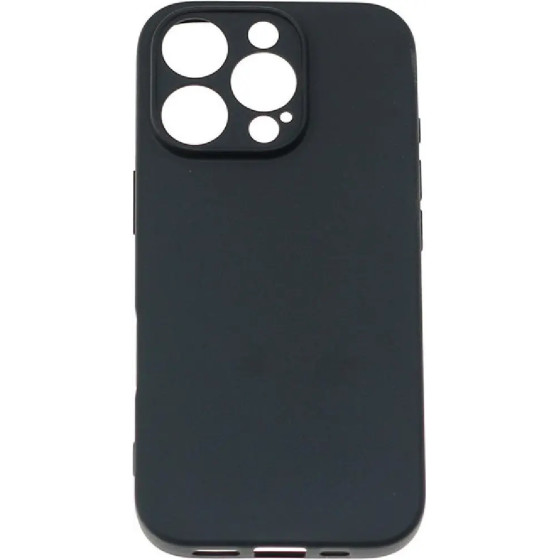 Hurtel Soft Case for iPhone 16 Pro Max - black - (Soft Case for iPhone 16 Pro Max Black)