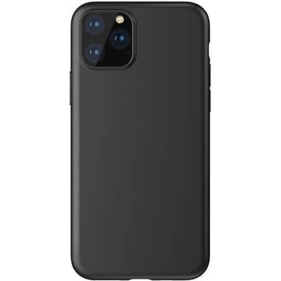 Hurtel Soft Case TPU gel protective case cover for iPhone 12 Pro black - (Soft Case iPhone 12 Pro black)