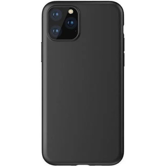 Hurtel Soft Case TPU gel protective case cover for Realme C21 black - (Soft Case REALME C21 Black)
