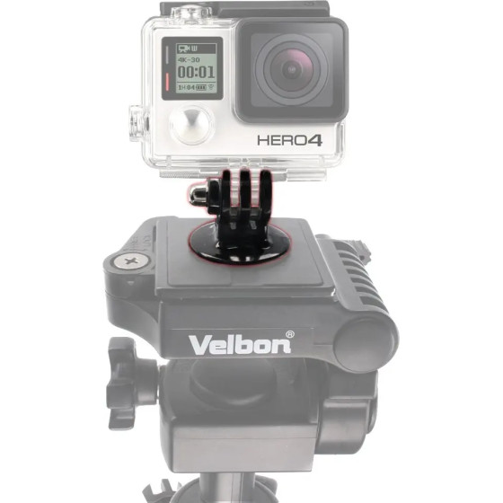 Hurtel Sports Camera Mount with GoPro Tripod Mount - Black - (Gopro holder mount)