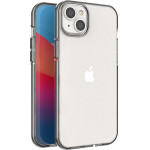 Hurtel Spring Case case for iPhone 14 Plus silicone case with a frame black - (Spring Case IPHONE 14 Plus BLACK)