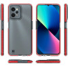 Hurtel Spring Case case for Realme C31 silicone cover with frame black - (Spring Case Realme C31 Black)