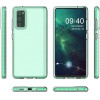 Hurtel Spring Case clear TPU gel protective cover with colorful frame for Samsung Galaxy A02s EU light pink - (Spring Case Samsung A02S (166,5) Light Pink)
