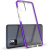 Hurtel Spring Case clear TPU gel protective cover with colorful frame for Xiaomi Redmi Note 10 5G / Poco M3 Pro black - (Spring Case Xiaomi Redmi Note 10 5G / POCO M3 PRO Black)