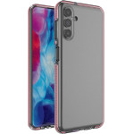 Hurtel Spring Case Cover Gel Cover with Color Frame for Samsung Galaxy A13 5G Light Pink - (Spring Case Samsung A13 Light Pink)