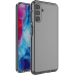 Hurtel Spring Case cover gel cover with colored frame for Samsung Galaxy A13 5G black - (Spring Case Samsung A13 Black)